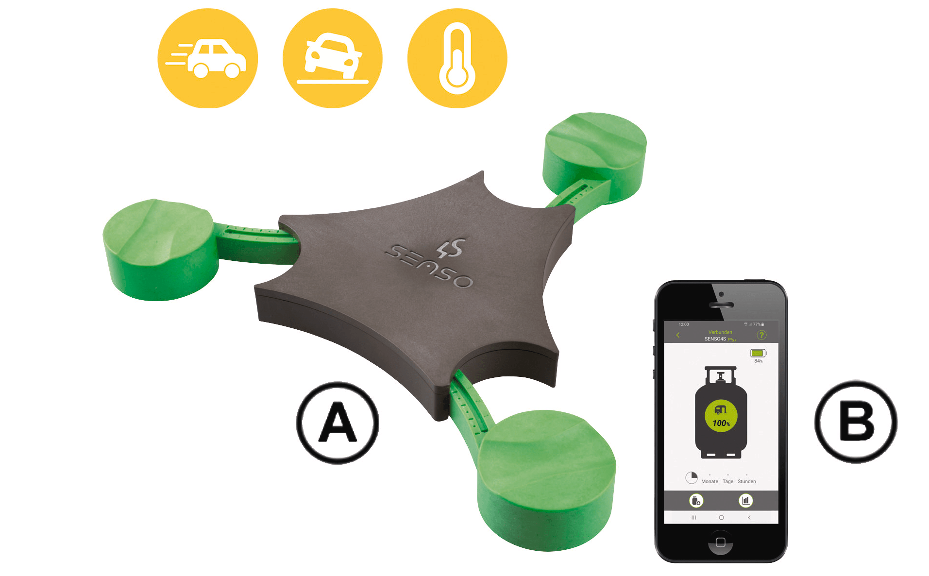 Senso4s Plus Bluetooth kotrola nivoa plina u bocama - Slika 3